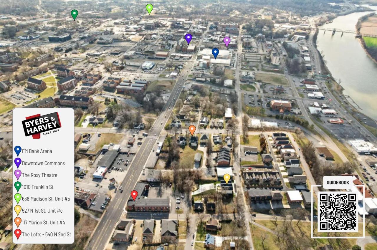 Rebecca'S Downtown Luxury Living Villa Clarksville Exterior photo